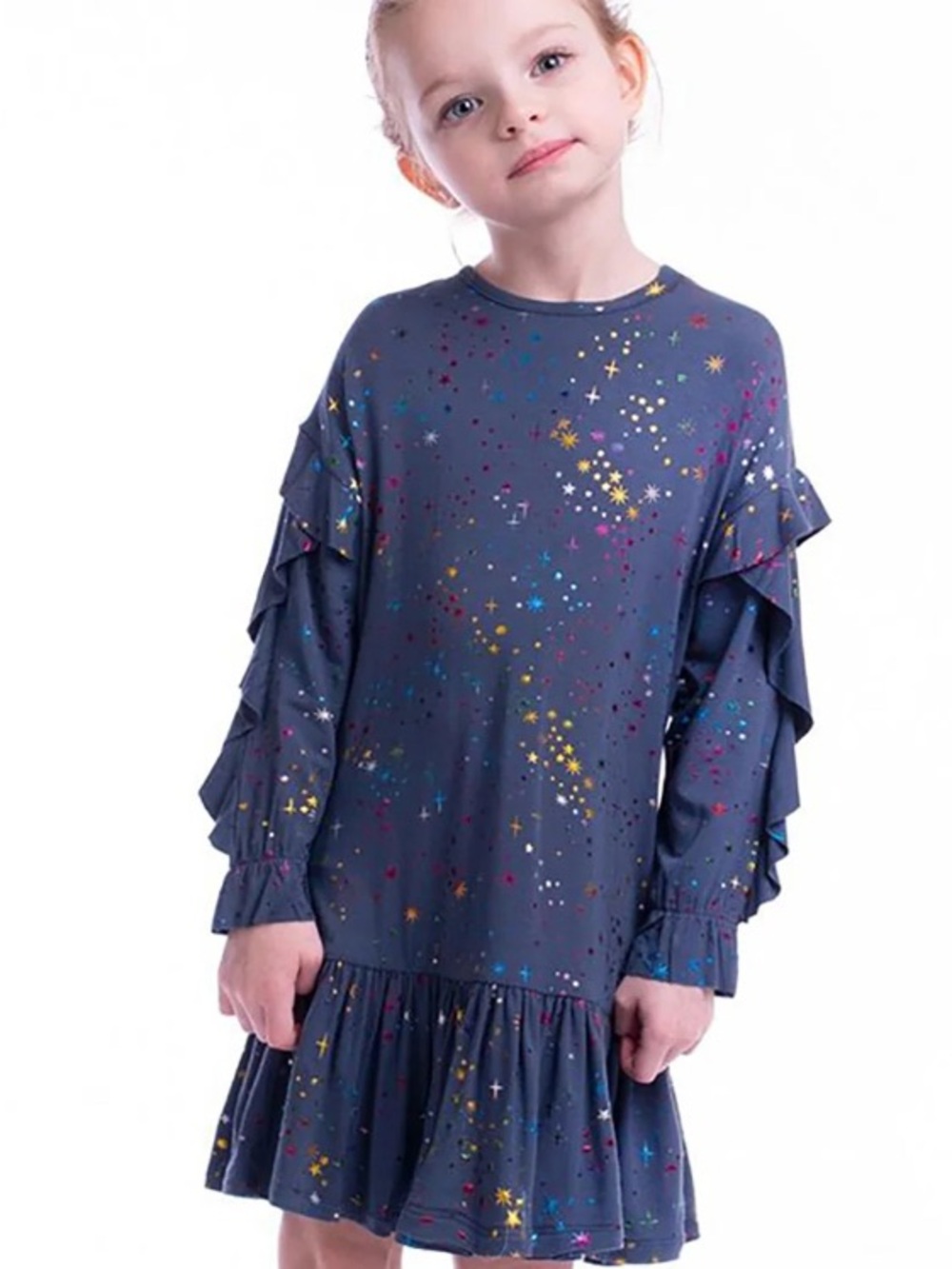 Imoga Navy Multicolor Star Tee